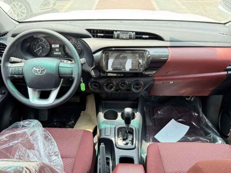 Toyota Hilux Toyota Hilux 2.4L 4 Cylinder Engine Diesel AT 2025 White Red SUV