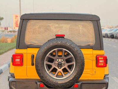 2021 Jeep Wrangler 4x4 Edition 80th Anniversary 2.0L V4 Turbo Yellow Black SUV