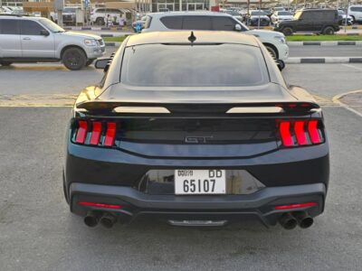 2024 Ford Mustang 5.0 Liters V8 Engine Black Coupe Manual Gear