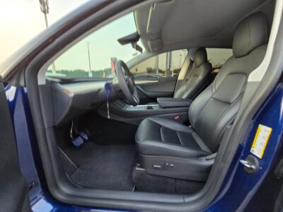 2022 Tesla Model Y Long Range Fully Electric AWD SUV Blue Black GCC