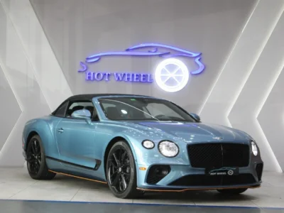 2023 Bentley Continental GT 4.0T V8 Engine Blue Orange Convertible