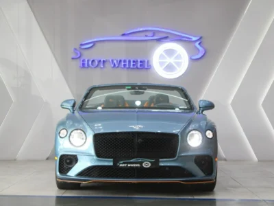 2023 Bentley Continental GT 4.0T V8 Engine Blue Orange Convertible