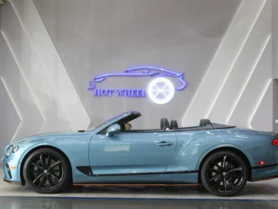 2023 Bentley Continental GT 4.0T V8 Engine Blue Orange Convertible