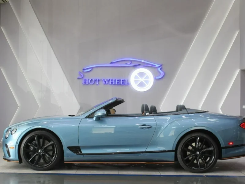 2023 Bentley Continental GT 4.0T V8 Engine Blue Orange Convertible