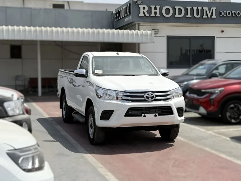 Toyota Hilux 2.7L 4 Cylinders Engine Petrol MT SC 4x4 2025 White Red