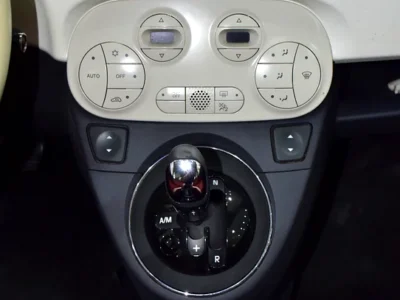 2015 Fiat 500 Lounge 4 Cylinders Engine White Red Hatchback GCC Specs