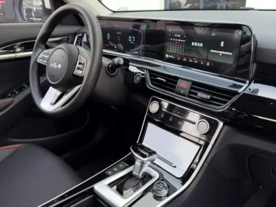 2025 Kia Seltos Luxury Edition 1.5 4 Cylinders Engine White Black Crossover