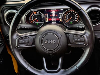 2021 Jeep Wrangler 4x4 Edition 80th Anniversary 2.0L V4 Turbo Yellow Black SUV