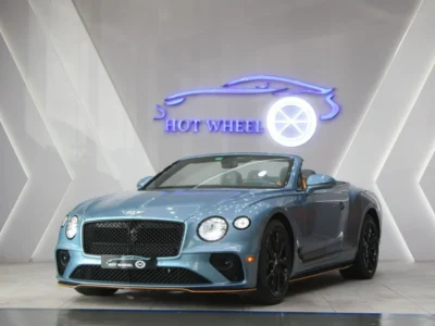 2023 Bentley Continental GT 4.0T V8 Engine Blue Orange Convertible