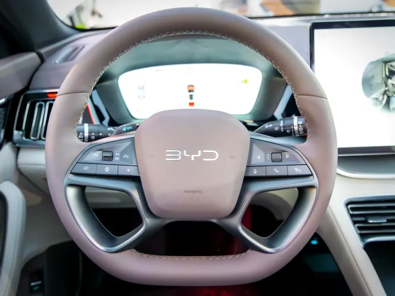 2025 BYD Song Plus DM-i Hybrid 4 Cylinders Engine White Beige SUV