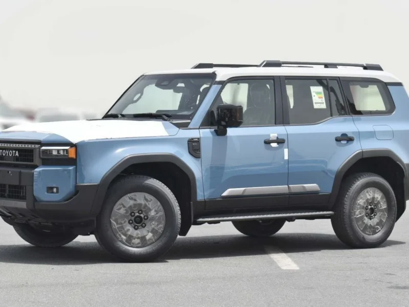 2026 Toyota Prado Adventure Dual Tone 2.4T 4 Cylinders Engine Blue Black SUV