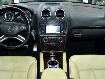 2011 Mercedes-Benz M-Class ML 350 6 Cylinders Engine Black Beige Crossover