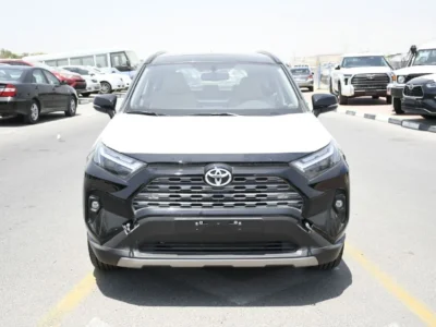 2025 Toyota RAV 4 2.5L Hybrid Mid Option 4 Cylinders Engine Black Beige Crossover GCC Specs