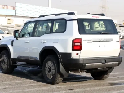 2024 Toyota Prado 4 Cylinders Engine Other White Beige SUV GCC Specs