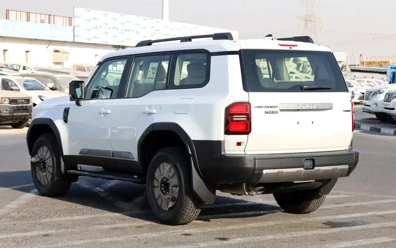 2024 Toyota Prado 4 Cylinders Engine Other White Beige SUV GCC Specs