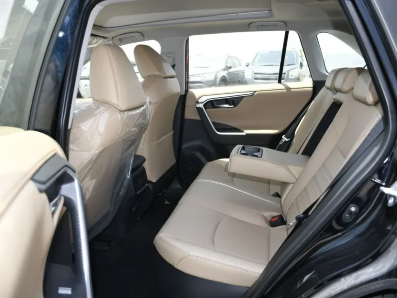 2025 Toyota RAV 4 2.5L Hybrid Mid Option 4 Cylinders Engine Black Beige Crossover GCC Specs