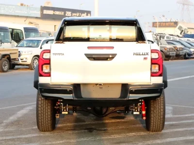 2025 Toyota Hilux GR Sport 6 Cylinders Engine White Black Pick Up Truck