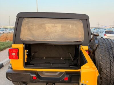 2021 Jeep Wrangler 4x4 Edition 80th Anniversary 2.0L V4 Turbo Yellow Black SUV