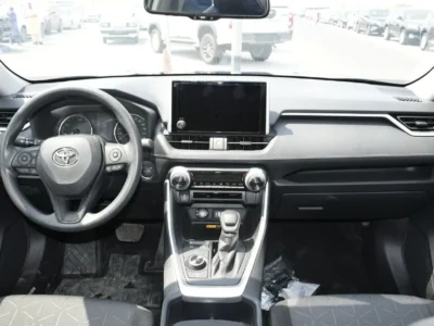 2025 Toyota RAV 4 2.5L Hybrid Mid Option 4 Cylinders Engine Black Crossover GCC Specs