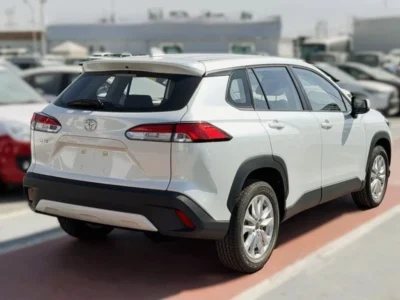 2024 Toyota Corolla Cross 2.0 Liters 4 Cylinders Petrol Engine White Black SUV