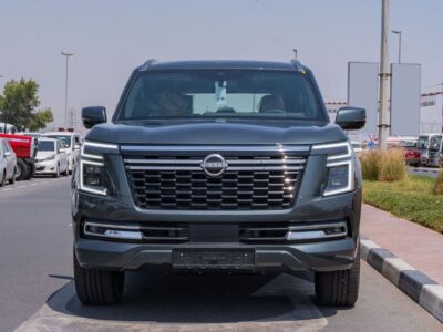 2026 Nissan Patrol SE Platinum 3.8 Liter V6 Cylinder Petrol AT Petrol Green Tan SUV