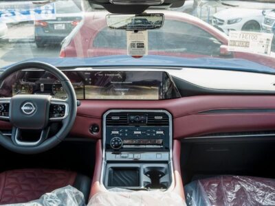 2026 Nissan Patrol V6 3.5L V6 Twin-Turbocharged LE Platinum Blue Red SUV GCC Specs