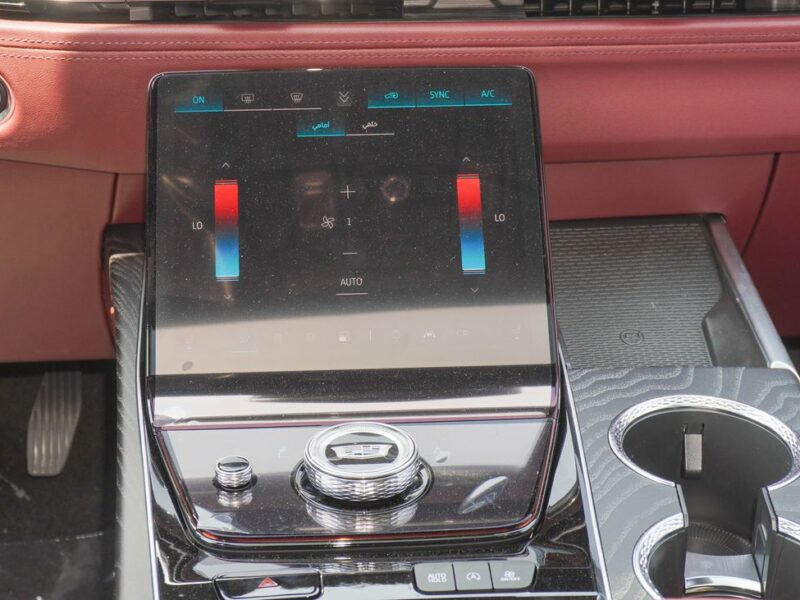 2025 Cadillac Escalade 6.2 Liter V8 Cylinders Engine Black Red SUV GCC Specs