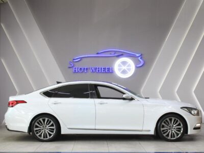 2016 Hyundai Genesis Platinum 3.8L V6 Cylinder Engine White Tan Sedan GCC Specs