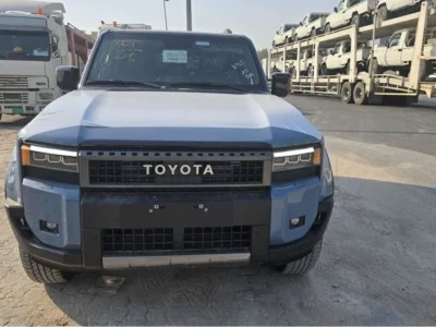 2024 Toyota Prado 250 2.4 Liters 4 Cylinder Petrol Engine Blue Brown SUV AWD