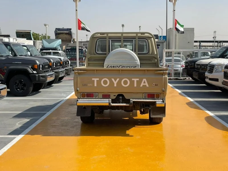 2021 Toyota LAND CRUISER DC MT PETROL 4.0L V6 Engine Beige Brown Pick Up Truck