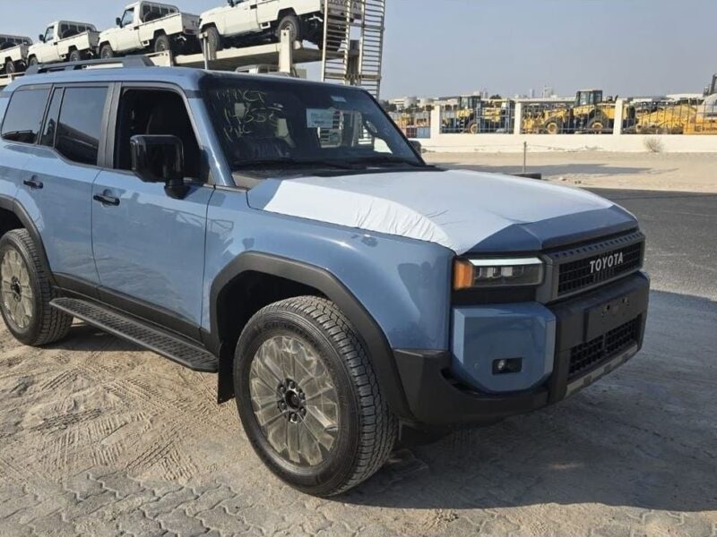 2024 Toyota Prado 250 2.4 Liters 4 Cylinder Petrol Engine Blue Brown SUV AWD