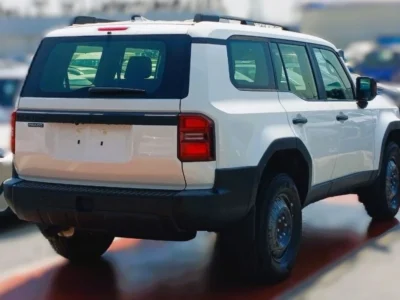 2024 Toyota PRADO 250 TX 2.4L 4 Cylinders Engine Petrol GCC White Black SUV