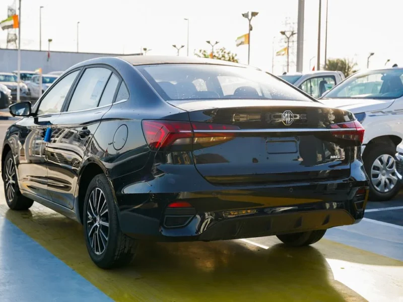 2025 MG MG 5 4 Cylinders Petrol Engine Black Sedan GCC Specs