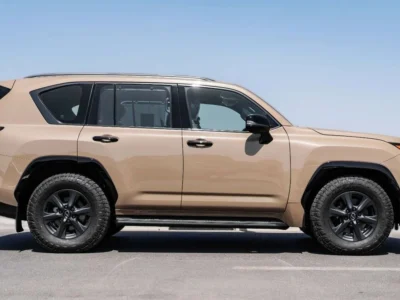 2025 Lexus LX600 Over-Trail 3.5L twin-turbo V6 petrol AT Petrol Beige Black SUV