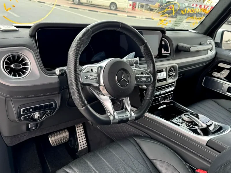 2022 Mercedes-Benz G-Class G 63 AMG 8 Cylinders Engine White Black Wagon