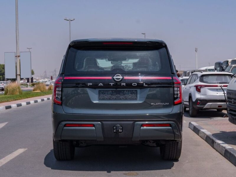 2026 Nissan Patrol SE Platinum 3.8 Liter V6 Cylinder Petrol AT Petrol Green Tan SUV