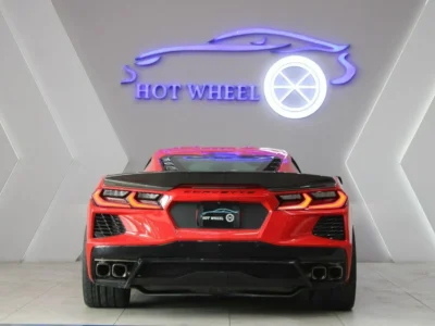 2021 Chevrolet Corvette STINGRAY 6.2 Liter V8 Engine Red Convertible RWD