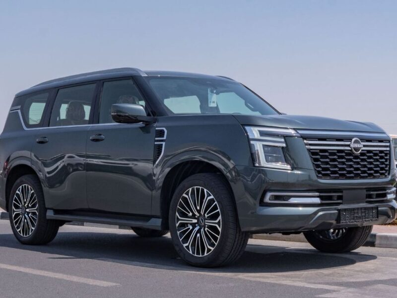 2026 Nissan Patrol SE Platinum 3.8 Liter V6 Cylinder Petrol AT Petrol Green Tan SUV