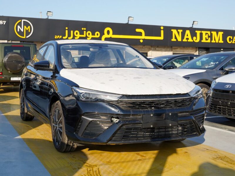 2025 MG MG 5 4 Cylinders Petrol Engine Black Sedan GCC Specs