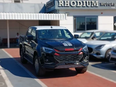 2025 Isuzu D-Max 3.0L 4 Cylinders Engine Crew Cab 4WD LS A/T GT Black Truck