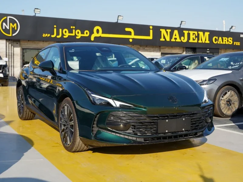 2025 MG MG 7 4 Cylinders Petrol Engine Green Sedan GCC Specs