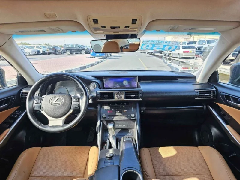 2019 Lexus IS300 SPORT 3.5L V6 PETROL Black Tan Sedan American Specs