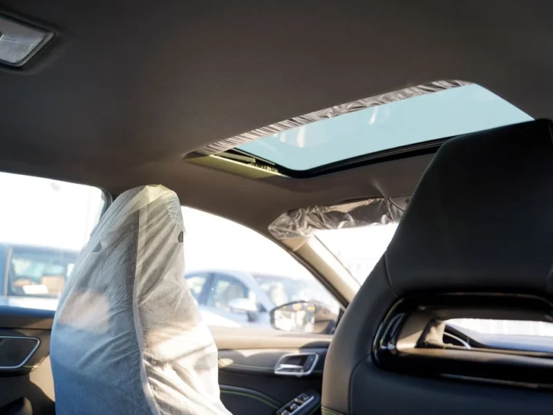 2025 MG MG 6 4 Cylinders Petrol Engine White Black Sedan GCC Specs