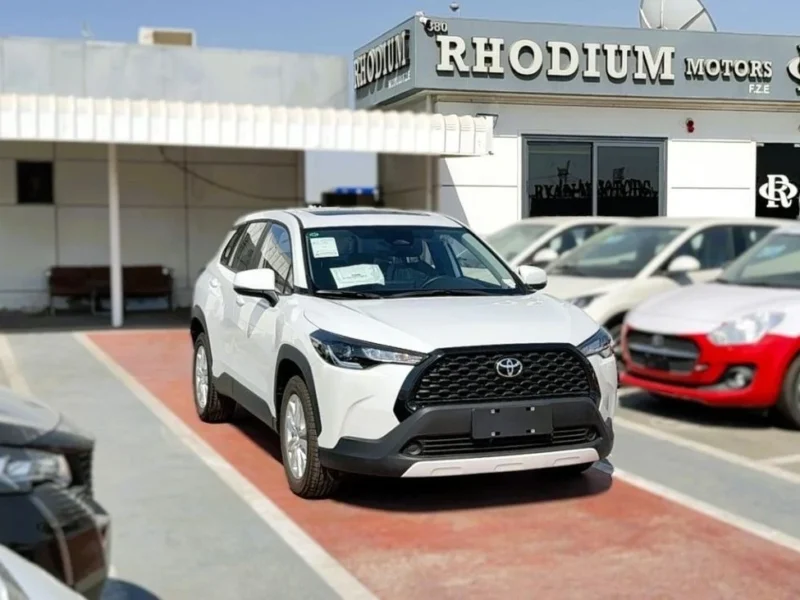 2024 Toyota Corolla Cross 2.0 Liters 4 Cylinders Petrol Engine White Black SUV