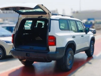 2024 Toyota PRADO 250 TX 2.4L 4 Cylinders Engine Petrol GCC White Black SUV