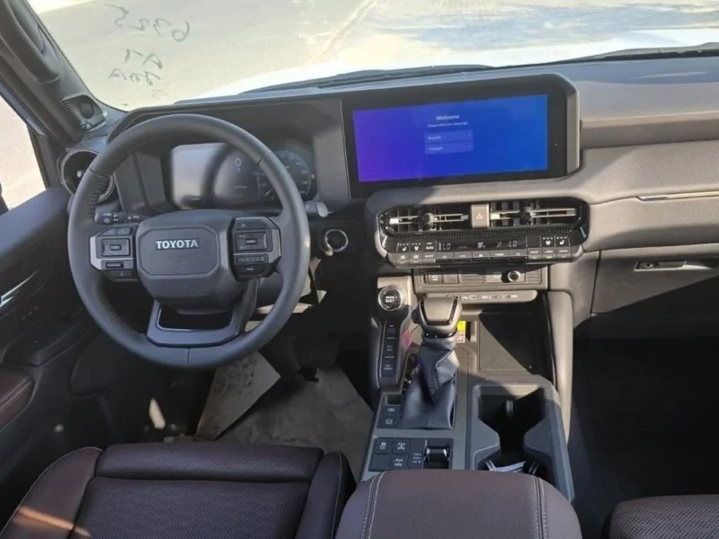 2024 Toyota Prado 250 2.4 Liters 4 Cylinder Petrol Engine Blue Brown SUV AWD