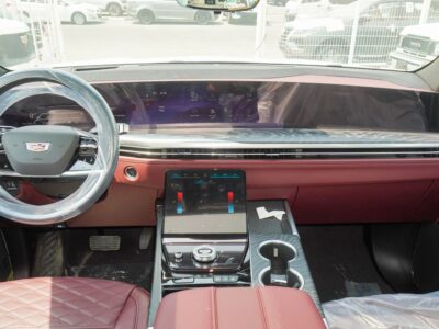 2025 Cadillac Escalade 6.2 Liter V8 Cylinders Engine Black Red SUV GCC Specs