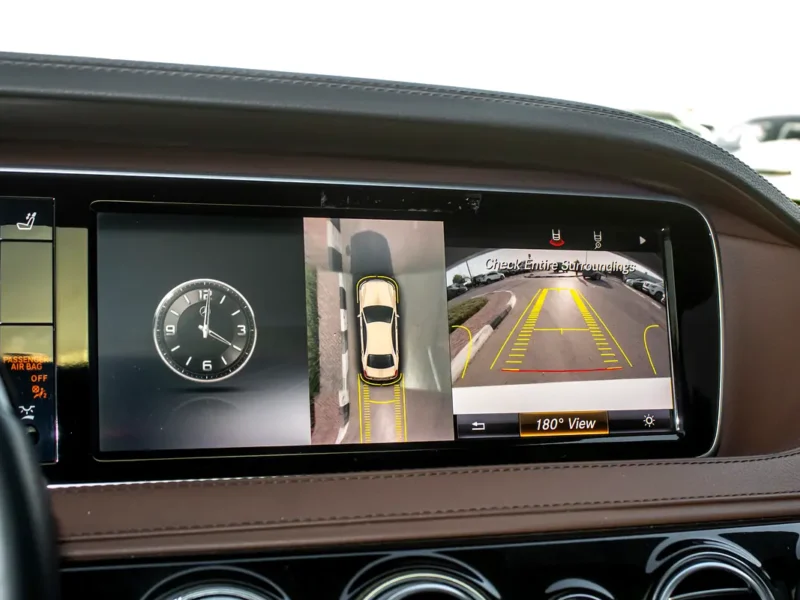 2015 Mercedes-Benz S-Class S 400 h 6 Cylinders Engine Petrol White Brown Sedan