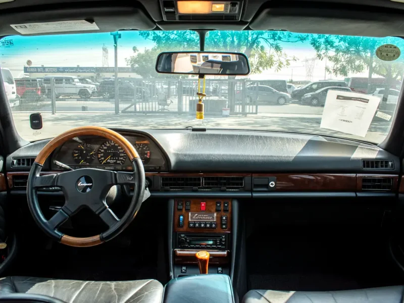 1989 Mercedes-Benz SEL-Class 560 SEL 8 Cylinders Engine Black Sedan