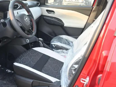 2025 Nissan Magnite SL TURBO CVT 4 Cylinders Engine Red Black SUV